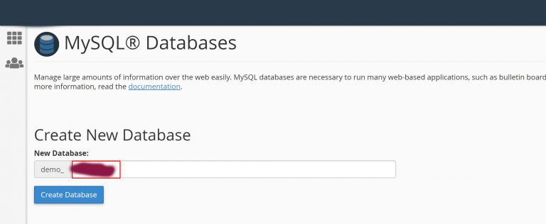 آموزش ساخت دیتابیس در cpanel 