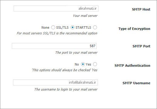 افزونه Easy WP SMTP