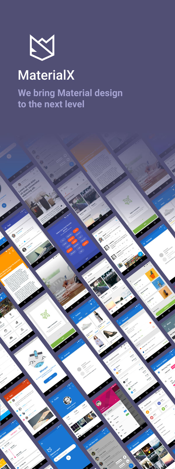 android material design ui components