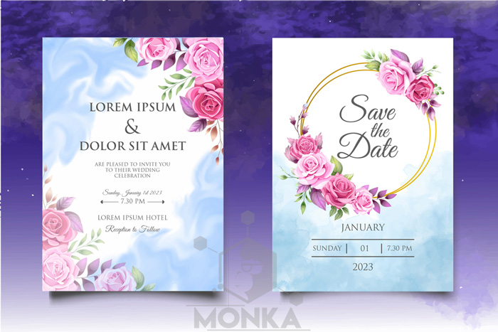 wedding invitation template