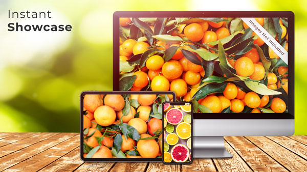  موکاپ نمایش طرح روی کامپیوتر ، موبایل و تبلت