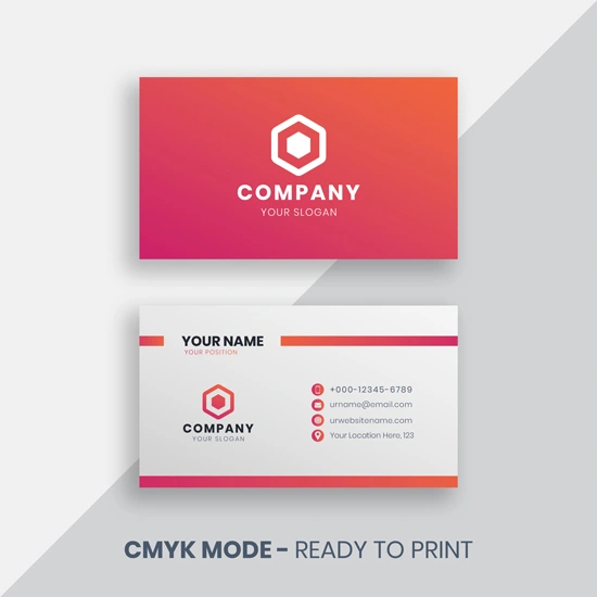 دانلود فایل لایه باز کارت ویزیت تمیز Clean business card