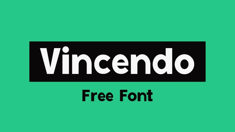 دانلود فونت انگلیسی Vincendo